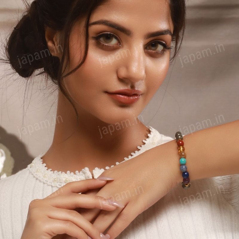 Pyrite x Seven Chakra Band