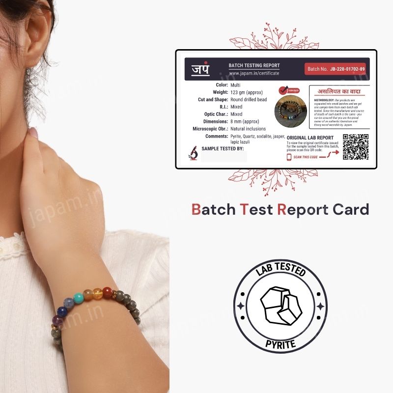 Pyrite x Seven Chakra Band