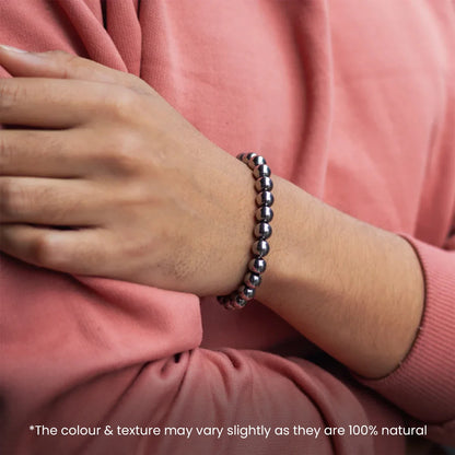 Karz Mukti Bracelet (With Original  Silver Hematite)