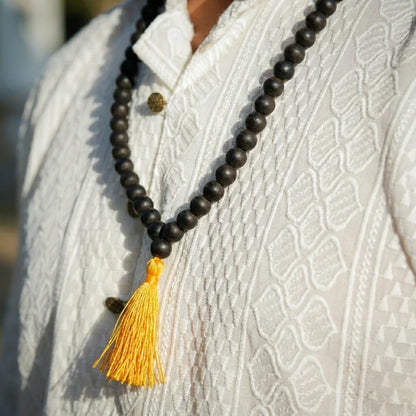 Original Karungali Malai 108 Beads Ebony Wood