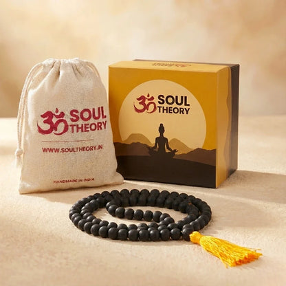 Original Karungali Malai 108 Beads Ebony Wood